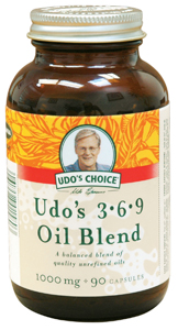 Udo's Choice 3.6.9 Oil Blend 90 Capsules